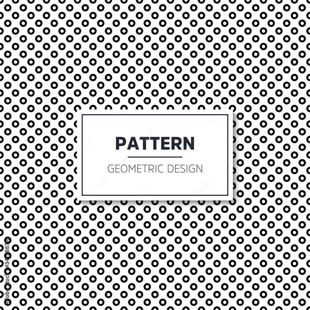 Seamless geometric black and white pattern Seamless geometric black and white pattern