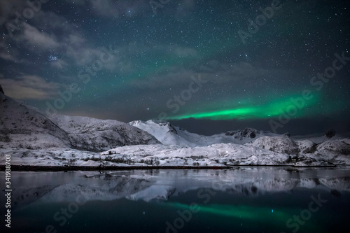 Polarlicht über den Lofoten - Norwegen © EinBlick