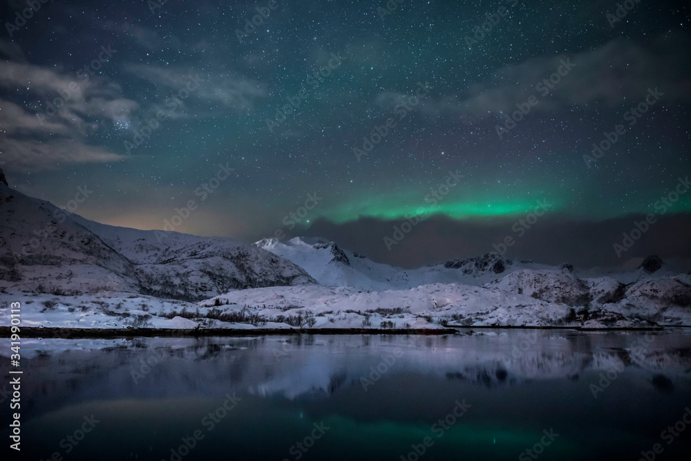 Polarlicht über den Lofoten - Norwegens Norden im Winter