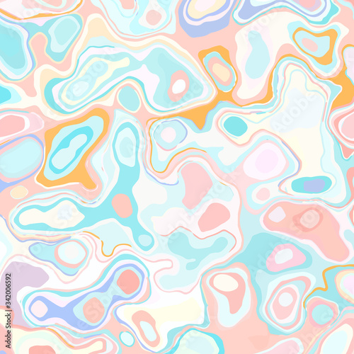 Abstract Vector Liquid Background in nude colors.  Fluid art. Applicable for design cover, presentation, invitation, flyer, annual report, poster and business card, desing packaging. 