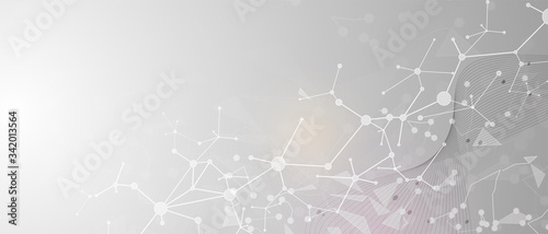 Technology data background, idea of global business solution