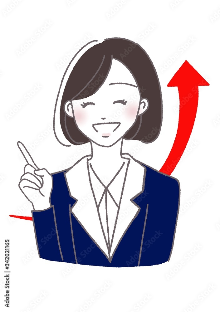 上り調子 女性 上り調子 女性