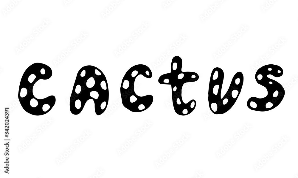 cacti are black white and color. can be used to print postcards. vector illustration. cacti are black white and color. can be used to print postcards. vector illustration.