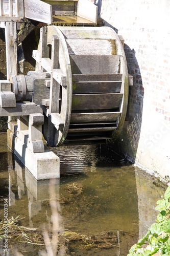 The old Gudum watermill in Denmark
