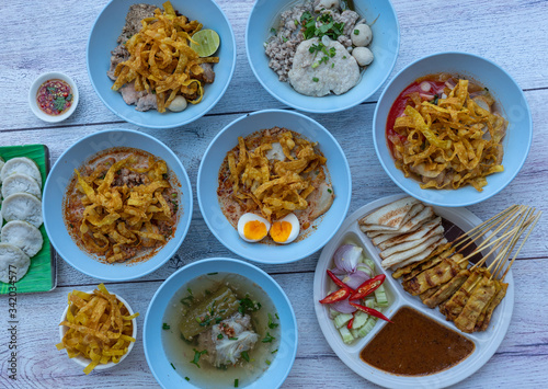 Thai Food Mixed Dishes 