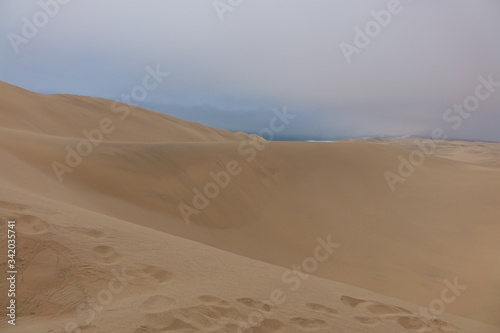 DUNE DESERTO E MARE SANDWICH HARBOUR NAMIBIA - DESERT DUNE AND SEA SANDWICH HARBOR NAMIBIA