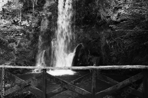 waterfall in the park