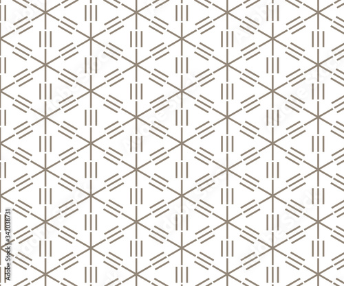 Repeating dash lines vector pattern
