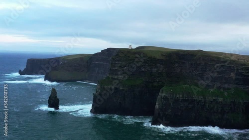Drone video, Cliffs of Moher ireland