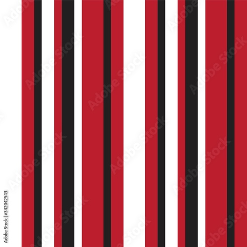 Red Stripe seamless pattern background in vertical style