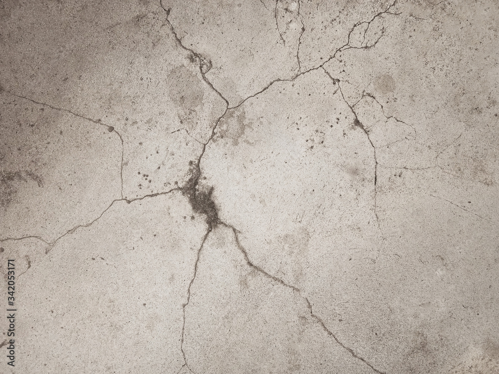Fototapeta premium Cracked concrete wall texture
