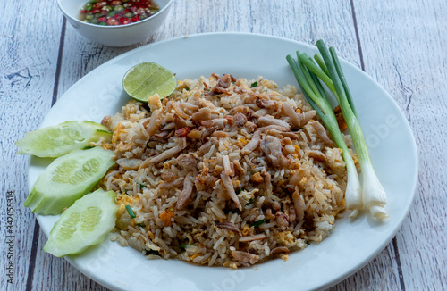 Thai Style Mixed Fried Rice Dishes 