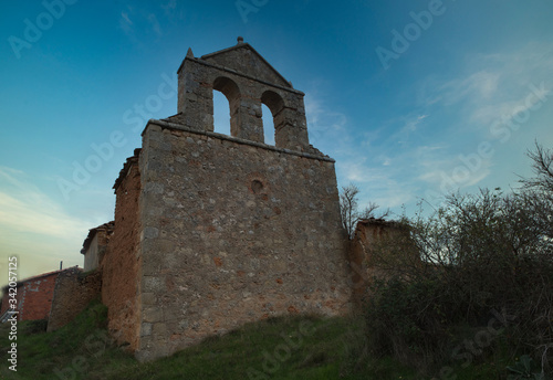 Abandoned town of Escobosa de Calatanazor in Soria