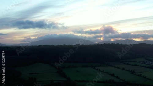 Drone video, Irish countryside