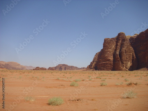 desert  table mountains  sand   wasteland