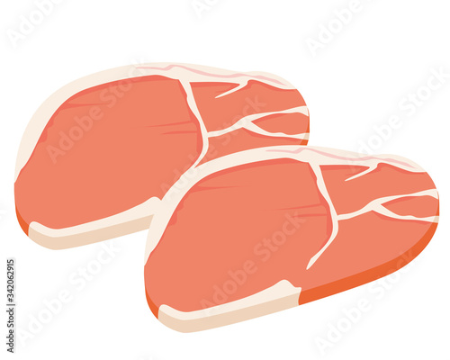 豚肉　豚ロース　厚切り　