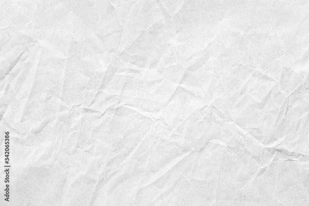 grey crumpled kraft background paper texture