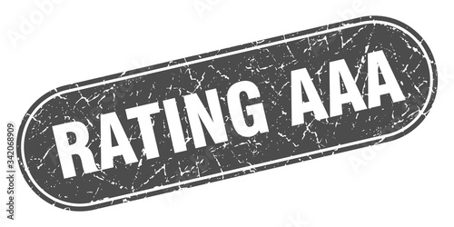 rating aaa sign. rating aaa grunge black stamp. Label