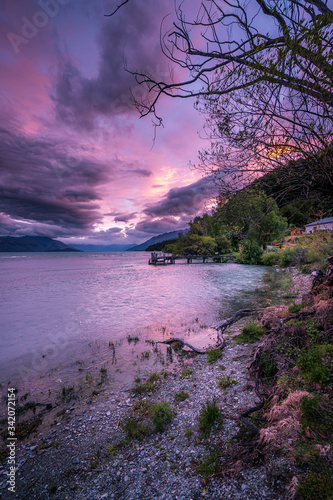 Lake Wakatipu, South Island, New Zealand