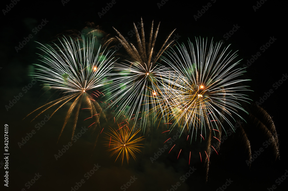 Fireworks on the Occasion of Bahrain National day Fireworks on the Occasion of Bahrain National day