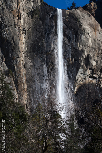 Bridalveil Falls in Yosemite National Park