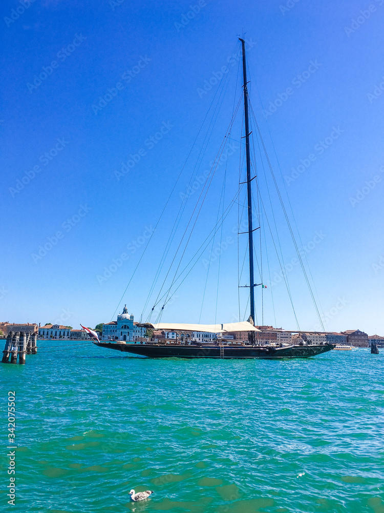 Photo of a landscape of The Grand Canal in Venice