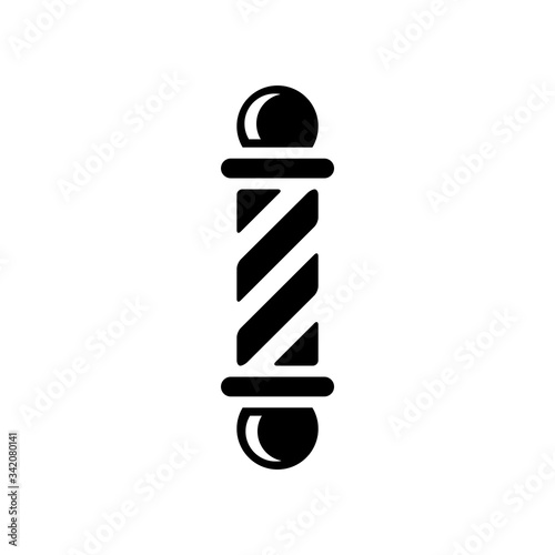 barber pool icon vector template
