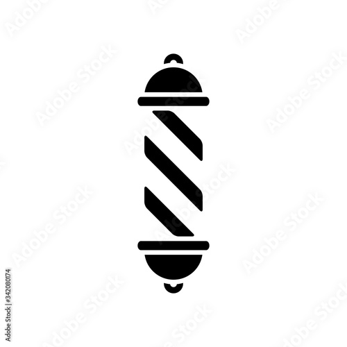 barber pool icon vector template