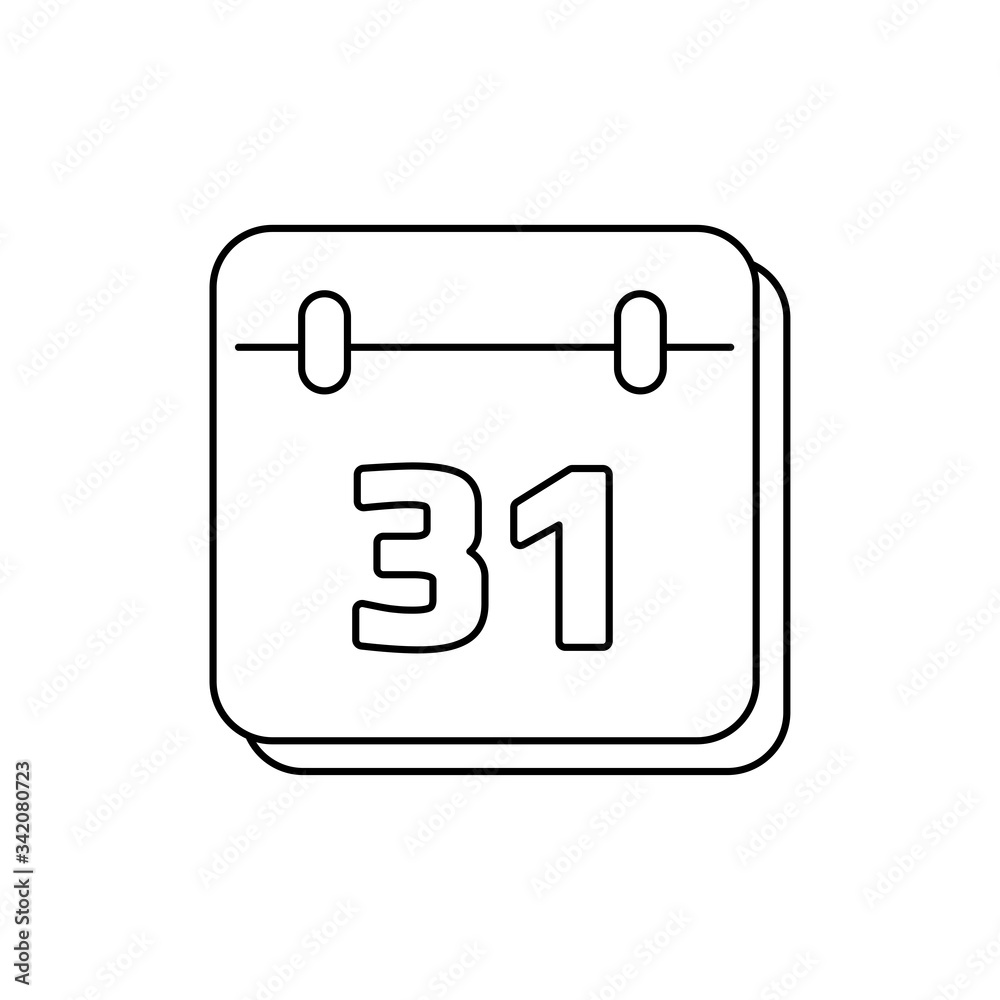 Calendar vector icon. Illustration isolated for graphic and web design. Calendar vector icon. Time, clock sign. Deadline icon Calendar vector icon. Illustration isolated for graphic and web design. Calendar vector icon. Time, clock sign. Deadline icon
