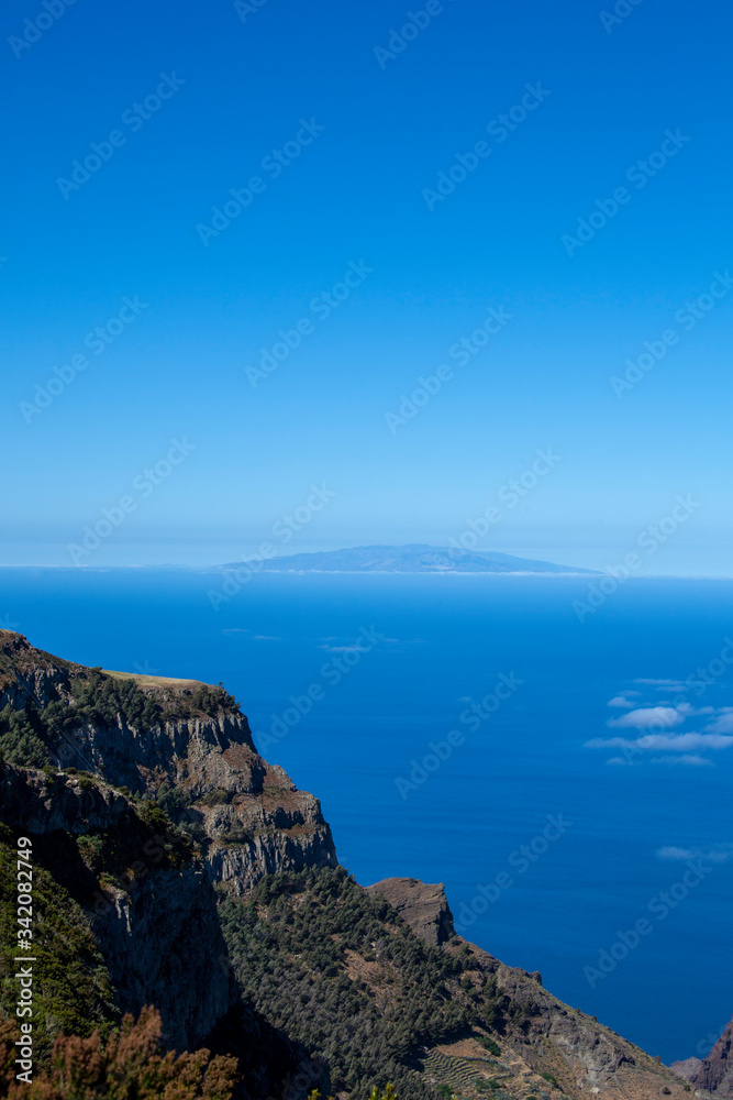View of Isla del Hierro from La Gomera, Canary Islands 1