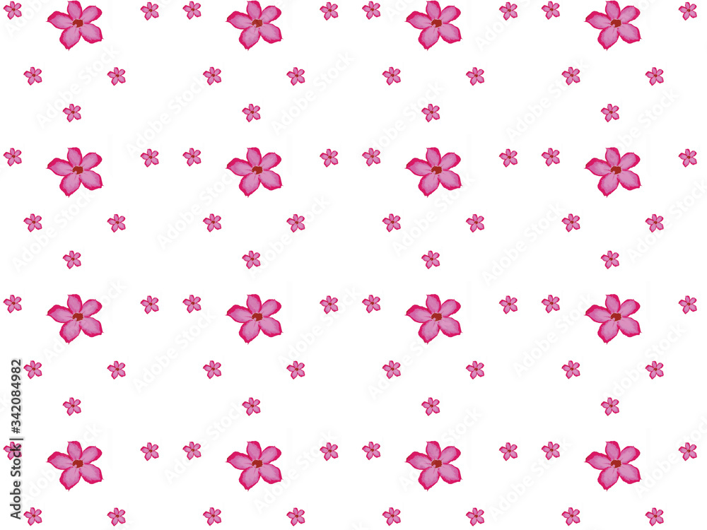seamless pattern with pink flower. seamless pattern with pink flower.