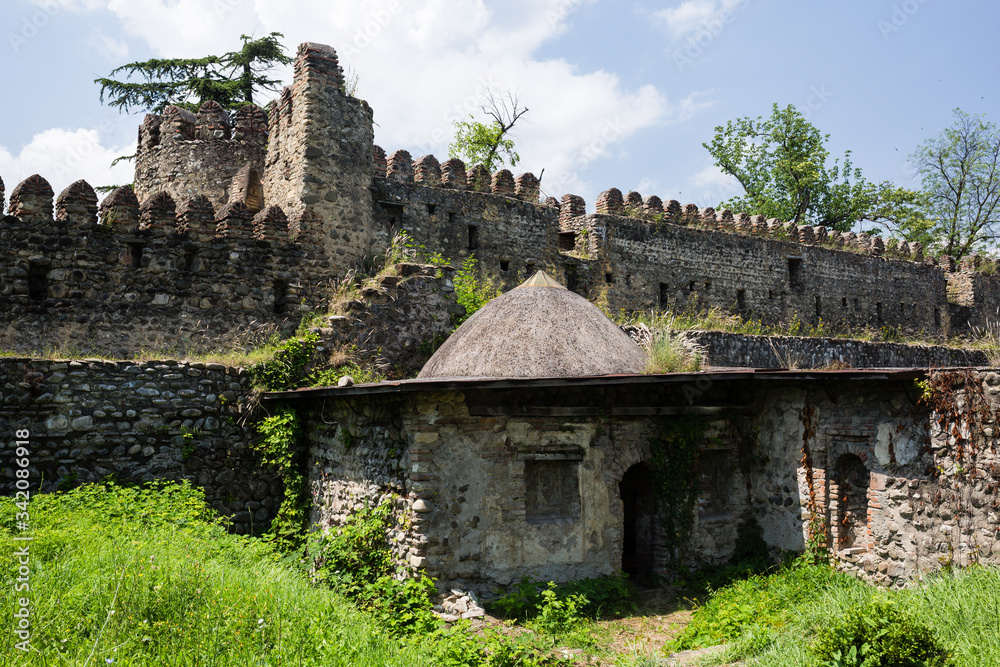 Batonis-Tsikhe Fortress residence of Kakhetian kings inTelavi, Kakheti region, Georgia