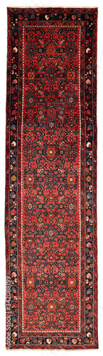 Old and modern Persian Colourful Arabesque and handmade carpet, rug gelim, and Gabbeh with the pattern.

