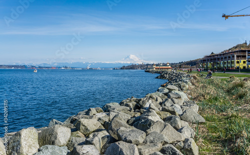 Ruston Shoreline And  Peak 3 photo