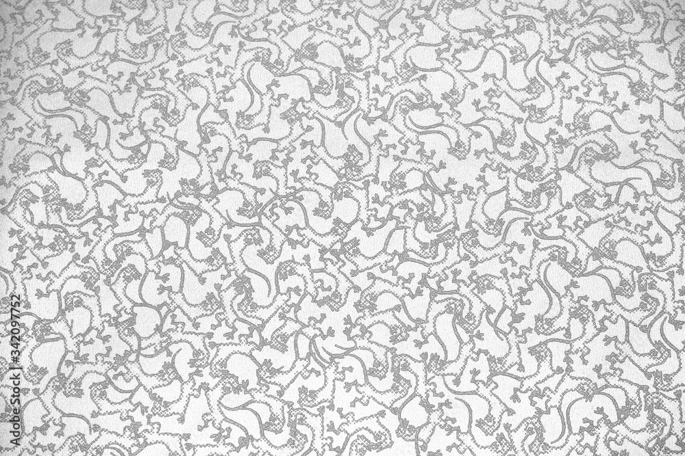 Fototapeta premium Light white background with gray abstract pattern