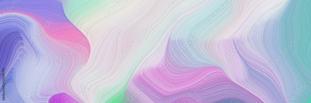 Obraz premium smooth elegant graphic with waves. smooth swirl waves background illustration with light gray, light pastel purple and cadet blue color
