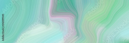 smooth elegant graphic background with pastel blue, medium aqua marine and light gray color. curvy background illustration