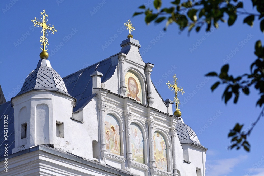 St. Nicholas Orthodox Nunnery in Mogilev. Belarus.