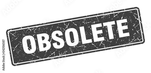 obsolete stamp. obsolete vintage black label. Sign