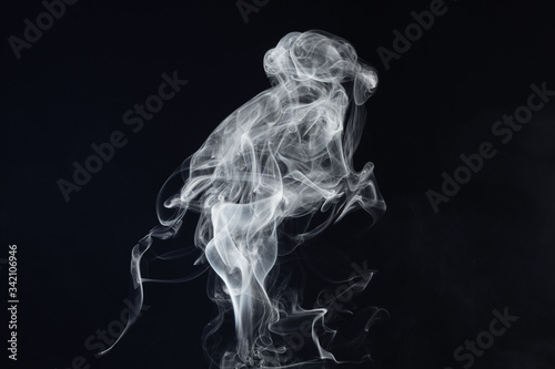 Fototapeta Naklejka Na Ścianę i Meble -  Movement of abstract smoke