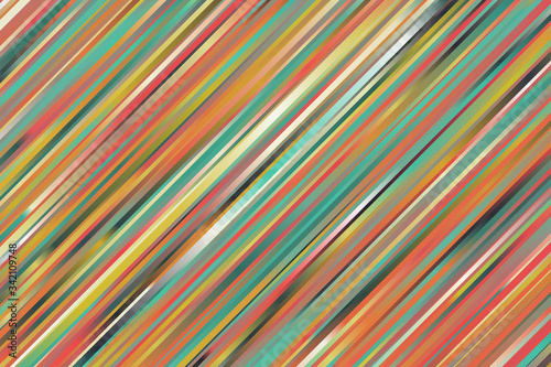 Yellow, white, red and green lines vector background.