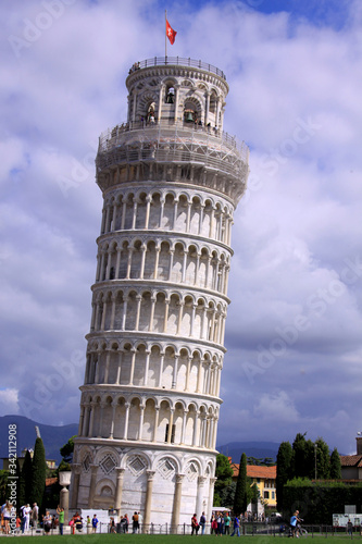 Leaning tower of Pisa  Italy  UNESCO Heritage Site