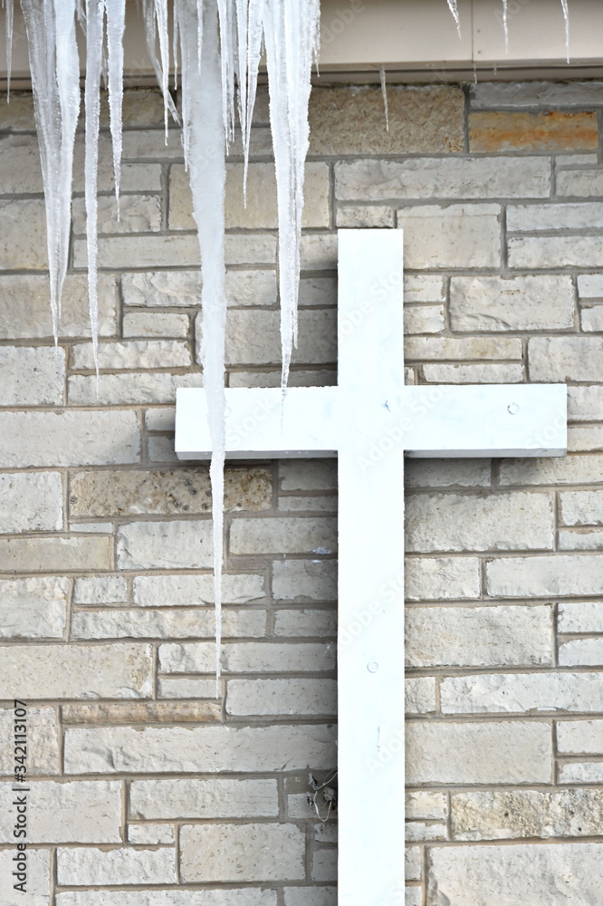 Icicles and Cross
