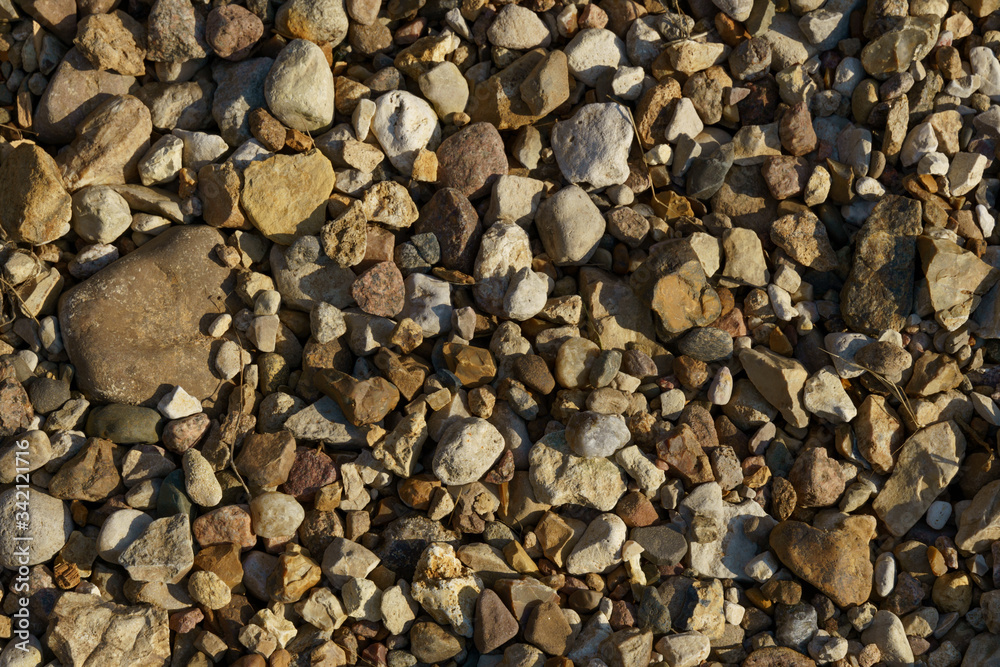 Background from small stones on the river side Background from small stones on the river side