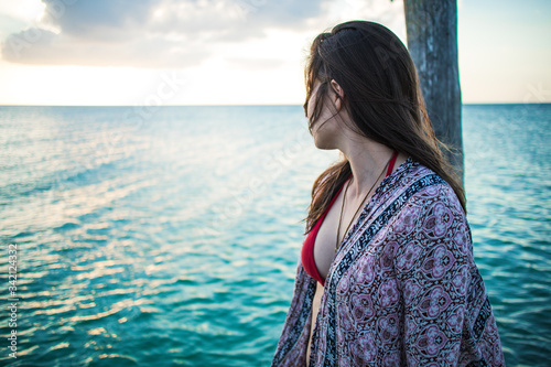 Girl at beach 