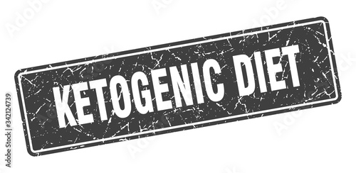 ketogenic diet stamp. ketogenic diet vintage black label. Sign