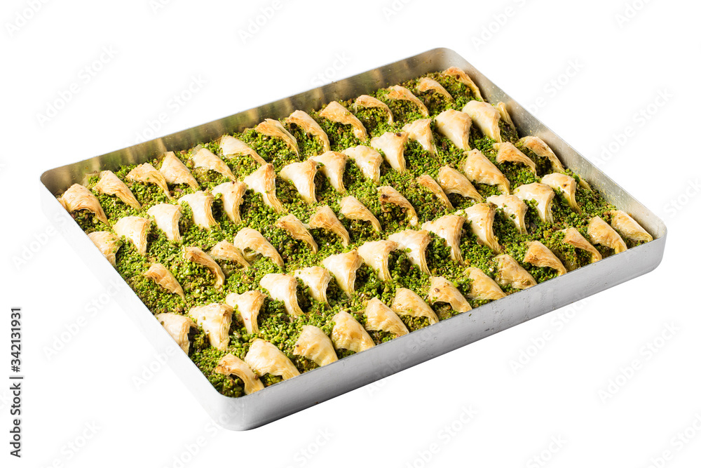 hazelnut, walnut, pistachio turkish style baklava hazelnut, walnut, pistachio turkish style baklava