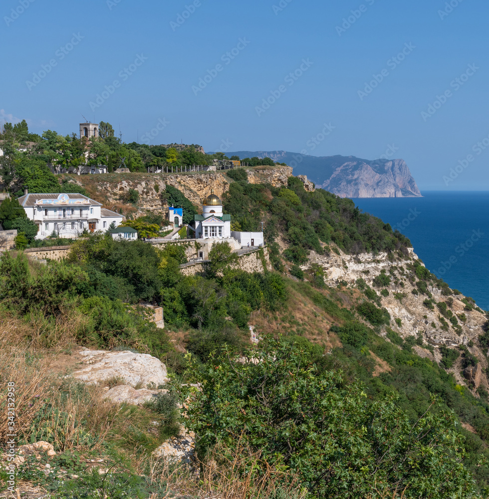 The St. George Monastery in Sevastopol in Crimea