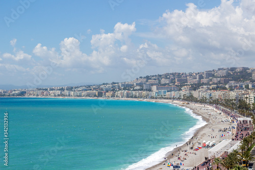 Fototapeta Naklejka Na Ścianę i Meble -  Nice France beaches 