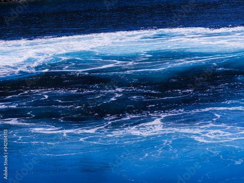 blue water wave